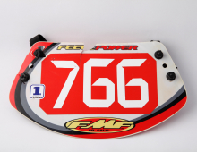 Mark’s BMX Number Plate
